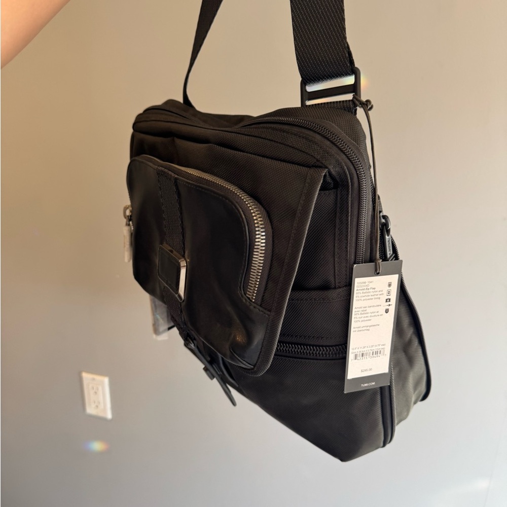 Tumi Alpha Bravo Arnold Zip Flap Bag - Picture 4 of 16